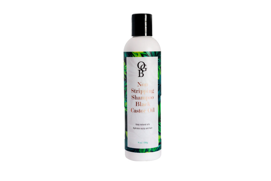 Non stripping Shampoo-Black Castor Oil - Queen's Growth