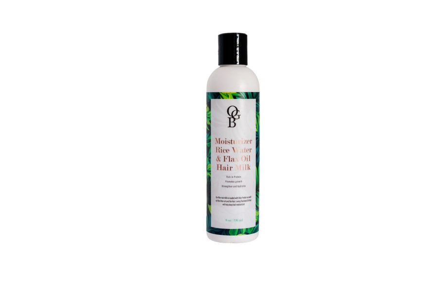 Moisturizer-Rice water & flax oil hair milk - Queen's Growth